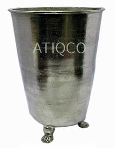 New Sand <b>Casted</b> Aluminum Metal Flower Vase Latest Modern Design Unique Flower Vase Nickel Plated Hot Selling Product - Product Image 5