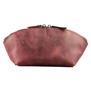 Bolsa de maquillaje grande profesional al por mayor OEM y ODM Suministro directo de fábrica Diseño simple de color sólido con cierre de cremallera para viajes - Product Image 6