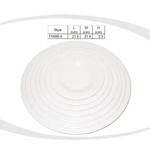 AW 8.5 "أدوات مائدة مطعم & فندقية للاستخدام الشاق من الميلامين - صحن من الميلامين، صحون عشاء من الميلامين