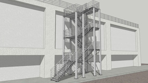 DAIYA-<span class=keywords><strong>escaleras</strong></span> <span class=keywords><strong>de</strong></span> <span class=keywords><strong>hierro</strong></span> con acero inoxidable, para exterior, nigeriano - Product Image 2