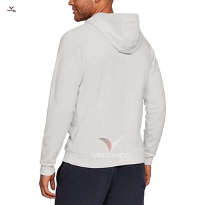 2019 qualité marque hommes à capuche automne pull sweat couleur unie Hip Hop Streetwear brodé Anti-rétrécissement - Product Image 3
