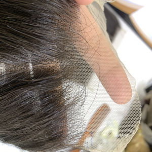 ลูกไม้ HD คุณภาพสูงจากสวิตเซอร์แลนด์ทำ5X5ปิดหนังกำพร้าสีธรรมชาติ1B ชิดผม8-34นิ้วผมดิบเวียดนาม - Product Image 3