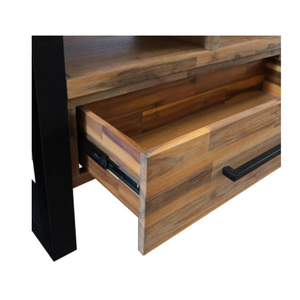 Estantes de exhibición para sala de estar, armarios de madera de acacia maciza, soportes de almacenamiento, muebles para decoración del hogar, gran oferta - Product Image 6