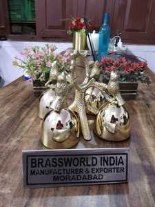 Cloche d'église en laiton poli supérieur nouveau Design gravé fournitures d'artisanat en métal religieux - Product Image 6