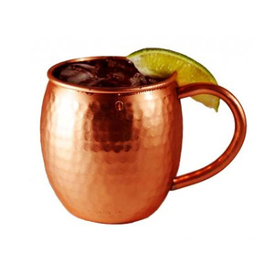 Tasses et mugs Moscow Mule en cuivre martelé de qualité supérieure, mugs à bière en cuivre, mugs Moscow Mule en cuivre, fabricant indien - Product Image 5