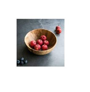 ชามสลัดไม้อะคาเซียแบบหนาสำหรับเสิร์ฟผสมผลไม้ทำจากไม้เป็นมิตรกับสิ่งแวดล้อมโลโก้ตามสั่ง - Product Image 5