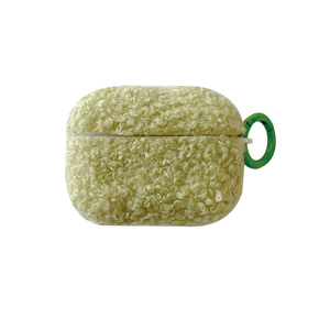 Suave peludo lindo cálido Mini funda esponjosa con llavero para <span class=keywords><strong>AirPods1</strong></span> 2 - Product Image 2