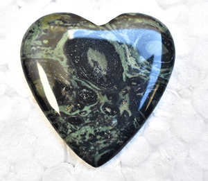 Kambaba Jasper Palm Stone / Star Galaxy Jasper Palm Stone / Kambaba Jasper Heart Kambaba Heart Healing Chakra Natural Chakra - Product Image 4