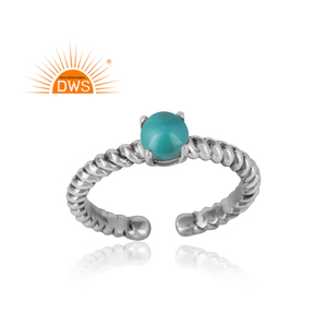 Natural Arizona <b>Turquoise</b> Bezel Setting Gemstone <b>Ring</b> Sterling Silver Handmade Trendy Oxidized Jewelry - Product Image 2