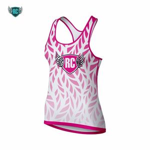 2023 Custom Wholesale Sublimation <b>Printed</b> Running Rash Guard Anti-Bacterial Breathable Spandex/Nylon Long/Short Sleeve Racerback - Product Image 6
