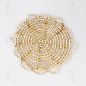 Topk — chargeur de table 2020 en rotin, tissé à la main au Vietnam, été - Product Image 1