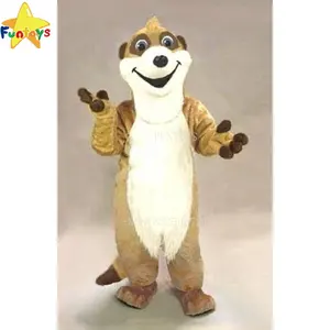 Funtoys-Disfraz personalizado de Mascota de dibujos animados, animal de comadreja, zorro, para adulto