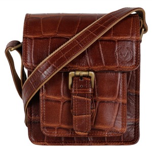 Venta al por mayor de lujo de cuero genuino Sling Crossbody Bag Unisex Nuevo diseño de lujo Venta caliente de negocios Messenger Bolsos Baratos - Product Image 1