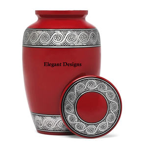 Proveedor de diseño tradicional de urna de cremación de metal Urna funeraria hecha a mano Recién llegado Suministros funerarios Venta al por mayor Urna de cremación - Product Image 5