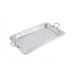 Fabulous Design Sliver Color Food <b>Tray</b> Handmade Stainless Steel <b>Tea</b> Coffee Serving <b>Tray</b> For Home Hotel Use - Product Image 3
