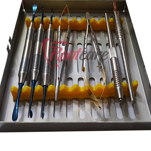 Artículo de Venta caliente Rootcare Dental 9 piezas Micro Kit de cirugía oral Implantes de acero inoxidable de calidad juego dental Instrumentos quirúrgicos - Product Image 3
