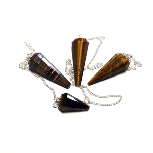 Tiger Eye Cảm Xạ Nón Con Lắc Siêu Hình Và Tuổi Mới Bán Buôn - Product Image 4