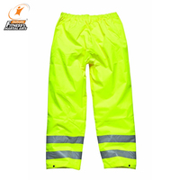 Hi Viz Multi-Pockets Work Wear Pantalon de sécurité Logo personnalisable Caractéristiques imperméables
