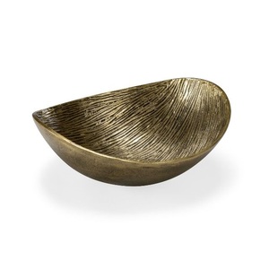 Bols de jointure en bois vintage faits à la main avec une forme ronde de concepteur standard or pour les hôtels épousant des ensembles de vaisselle de service - Product Image 2