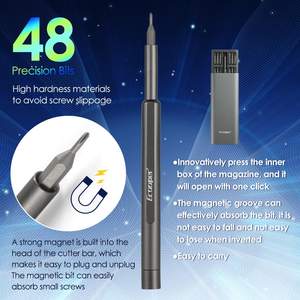 أجزاء الهاتف المحمول أدوات إصلاح إكوبر الدقة مفك كهربائي مجموعة لإصلاح فون 62 في 1 12 في 1 50 في 1 - Product Image 2