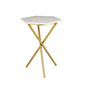 Premium Luxurious Custom Design Round Side <b>Table</b> High-Graded Iron & <b>PC</b> Material Home Decor Style Manufactured in India Factory - Product Image 6