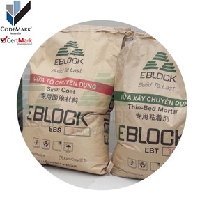EBLOCK Vietnam: Mejor Precio de Fábrica en Mortero Plasering para Mampostería, Estructuras de Hormigón y Proyectos de Construcción Industrial Completos - Product Image 1