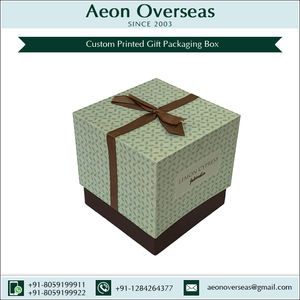 Elegante caja de embalaje de regalo impresa de lujo personalizada Diseño de papel Premium de proveedor de renombre - Product Image 4