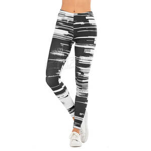 Latest Style Yoga <b>Compression</b> <b>Legging</b> for <b>Women</b> with Elastic Waist Sublimation Design Waterproof & Breathable Full Length Pants - Product Image 1