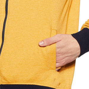 Chaqueta con Logo personalizado para hombre, chaqueta unisex de talla grande, estilo Bomber, con mangas de cuero, venta al por mayor - Product Image 4