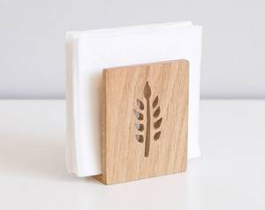 Modern Wood <b>Napkin</b> Holder for Leaf Design logo Decorative Freestanding <b>Napkin</b> <b>Dispenser</b> Paper <b>Napkin</b> Holder for Kitchen - Product Image 6