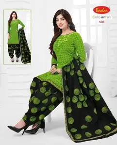 Eenvoudige Pak Set Voor Vrouwen Salwar Kameez Digital Print Met Dupatta Katoenen Pak Set Klaar Om Stich Jurk Casualwear Royal export