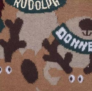 Pull-over en maille fine à col en V pour homme, manches longues, coton biologique, collection en gros du Bangladesh - Product Image 3