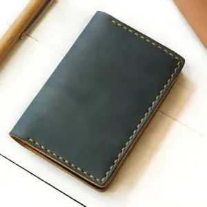 Wallet Minimalist Credit Card Holder Slim Man Corporate Gift Personalized Pocket Leather AGR-0001