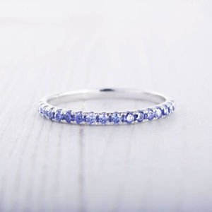 Bague en argent sterling de tanzanite naturelle Bague en argent sterling 925 Bague design faite à la main Fabrication de bijoux en gros Casa De Plata - Product Image 2