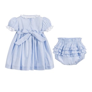 Embroideried Baby <b>Skirt</b>, 100% Cotton Quang Thanh Embroidery - Product Image 2