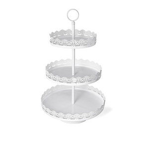 Personnalisé en carreaux Décorations De Gâteau De Mariage support de gâteau en céramique - Product Image 3