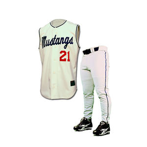 Custom Breathable 100% Polyester Baseball Uniforms Team Jerseys Pants Set <b>Printed</b> Quick Dry Sportswear OEM Wholesale Teamwear - Product Image 1