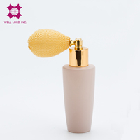 Flacon en verre vide Well Lord 30 ml, surface mate, forme cylindrique, pulvérisateur à pompe, emballage de parfum, impression de logo couleur personnalisée, ODM/OEM
