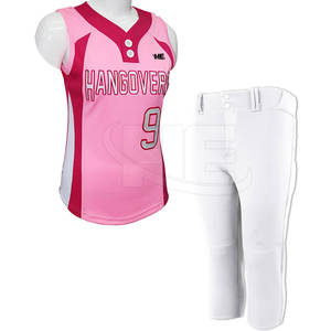 Ensemble de boule Softball avec impression par Sublimation, uniforme de Baseball pour femmes, vente en gros, - Product Image 1