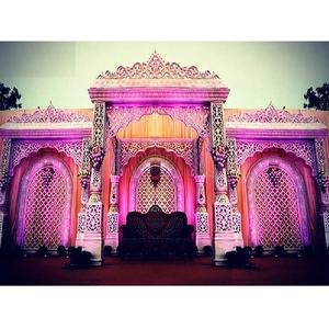 Mariage sur le thème de Bollywood en plein air Mandap Decor Bollywood Style Dream Wedding Mandap Jodha Akbar Mandap pour les mariages traditionnels UK - Product Image 1