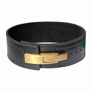 High Quality Power lifting Gym <b>Training</b> Workout Wear <b>Weight</b> Lifting Power Belts With Lever Buckle - Product Image 1