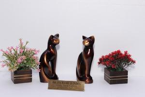 9นิ้วทองแดงเสร็จสิ้นการนั่งแมวที่ระลึกอุปกรณ์งานศพโกศ - Product Image 6