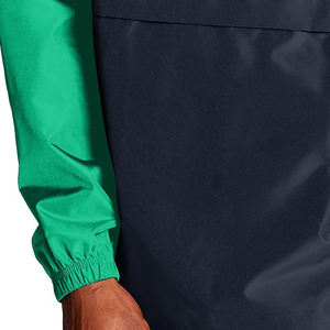 Veste de sport en polyester grande taille pour hommes, coupe-vent imperméable avec capuche et fermeture à glissière, techniques de lavage d'automne - Product Image 4