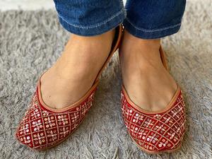 Jutti-zapatos planos de piel hechos a mano para mujer, calzado de fiesta, con embrague - Product Image 2