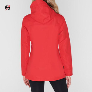 Chaqueta cortavientos a prueba de agua para mujer, ropa de invierno, último producto 2025, Material de poliéster 100% completo, estampado de logotipo personalizado - Product Image 3
