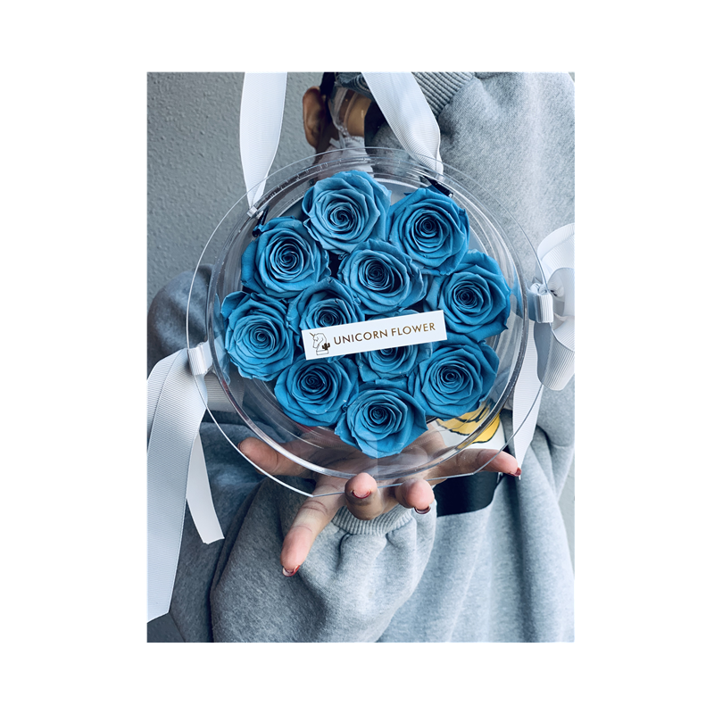 Букет засушенных цветов, сохраненные цветы, рисовые цветы