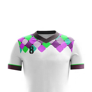 Nouveauté, uniforme de football professionnel de haute qualité, respirant, logo personnalisé, 100% polyester, kit d'équipe unisexe pour adultes - Product Image 3