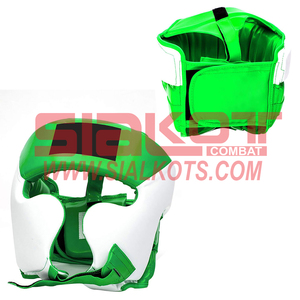 Custom Head Guard Pu Leather Headgear Headguard - Product Image 1