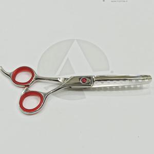 Ciseaux à effiler les cheveux pour barbier en gros, couleur bleue, revêtement, 6 pouces, ciseaux de coiffure pour barbier - Product Image 5