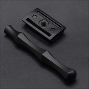 ฉลากส่วนตัวปืนทองเหลืองสีบุรุษใบหน้าคู่ขอบความปลอดภัยมีดโกน - Product Image 3